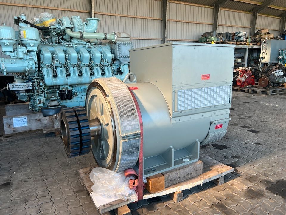 Leroy Somer Generator 950 KVA Notstromaggregat Marine