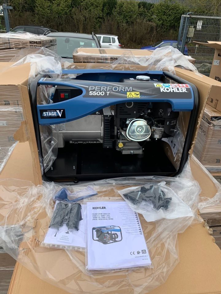 Stromgenerator SDMO 4.5 KW Generator Stromerzeuger